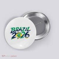 Brazil 2026 Soccer World Fan Apparel Button thumb 0