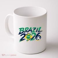 Brazil 2026 Soccer World Fan Apparel Coffee Mug thumb 0