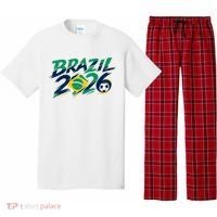 Brazil 2026 Soccer World Fan Apparel Pajama Set thumb 0