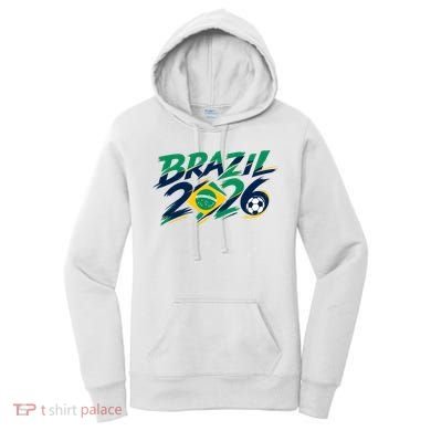 Brazil 2026 Soccer World Fan Apparel Women's Hoodie