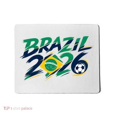Brazil 2026 Soccer World Fan Apparel Mousepad