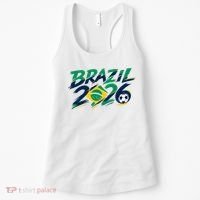 Brazil 2026 Soccer World Fan Apparel Women's Tank Top thumb 0