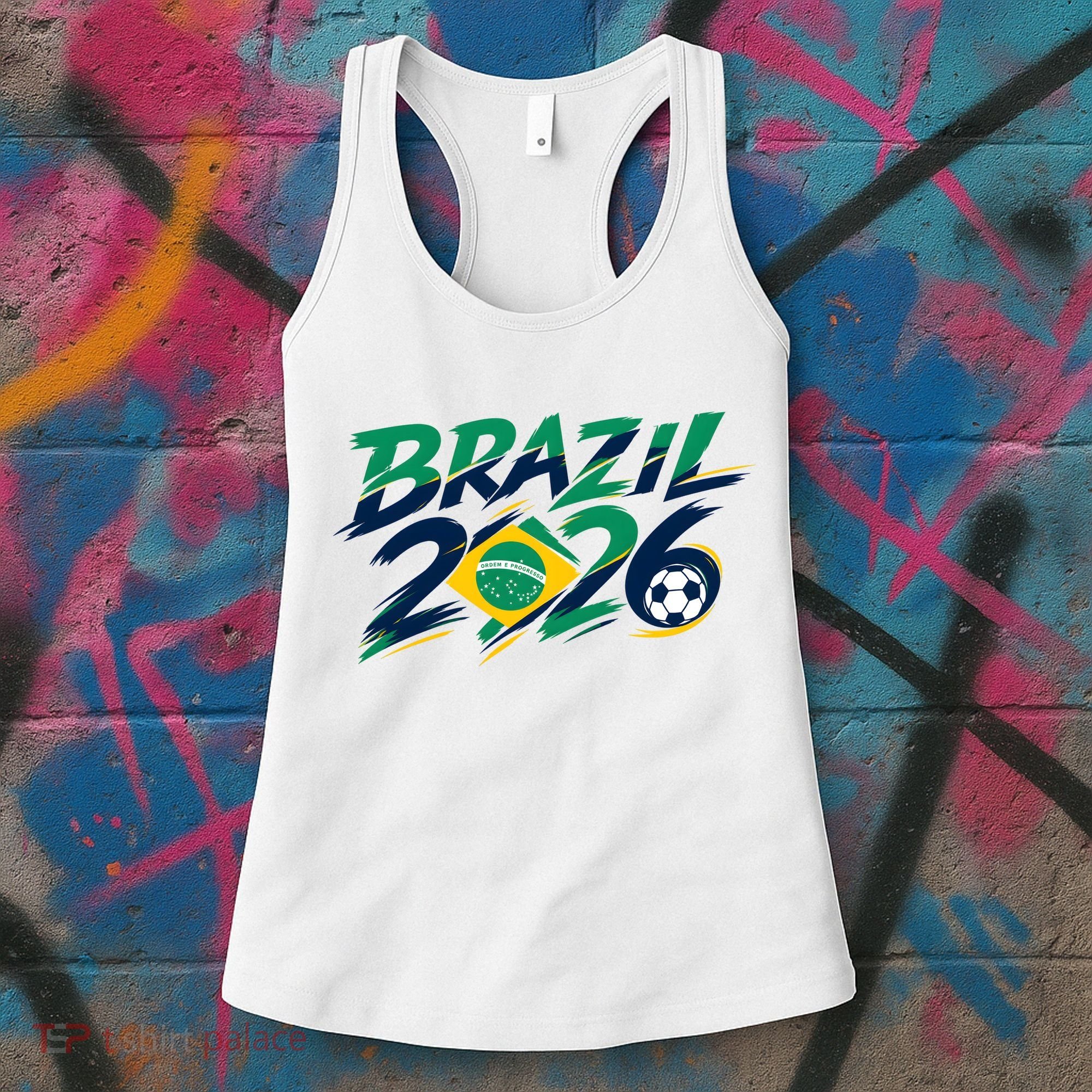 Brazil 2026 Soccer World Fan Apparel Women's Tank Top