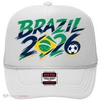 Brazil 2026 Soccer World Fan Apparel Hat thumb 0