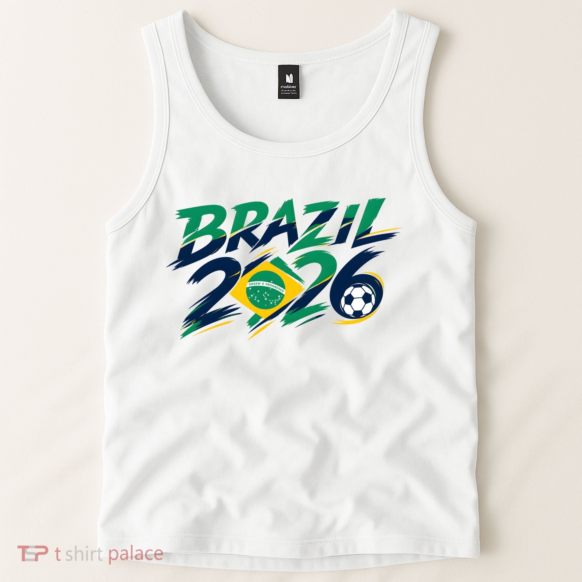 Brazil 2026 Soccer World Fan Apparel Tank Top