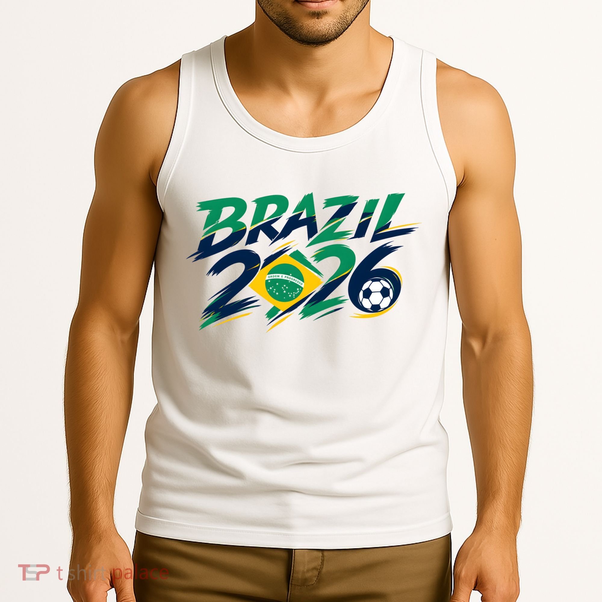 Brazil 2026 Soccer World Fan Apparel Tank Top