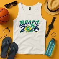 Brazil 2026 Soccer World Fan Apparel Tank Top thumb 4