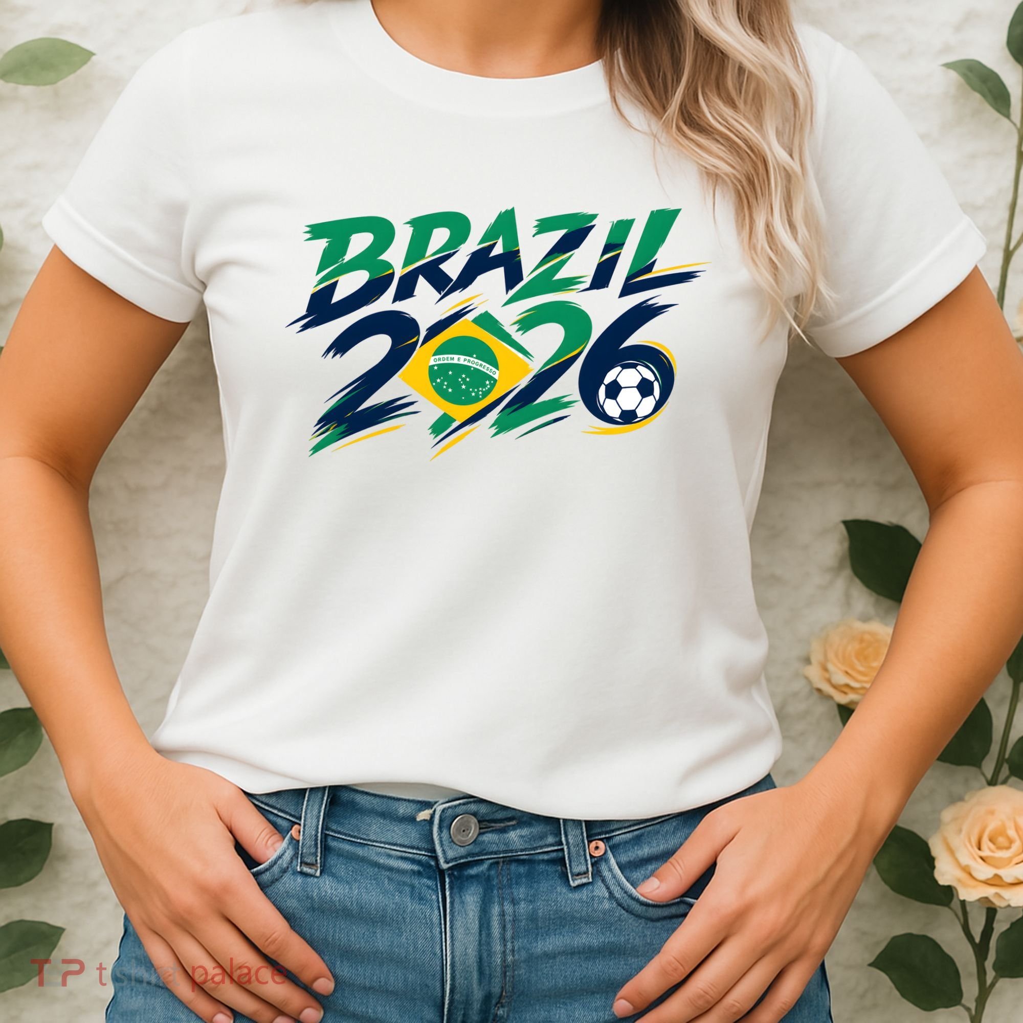 Brazil 2026 Soccer World Fan Apparel Women's T-Shirt