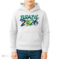 Brazil 2026 Soccer World Fan Apparel Kids Hoodie thumb 4