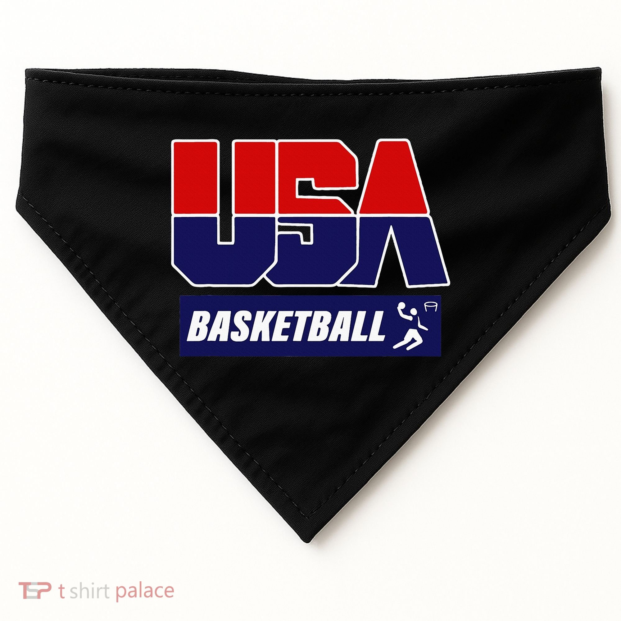 Basketball 2024 Usa USA-Made Doggie Bandana