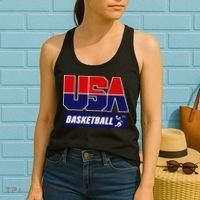Basketball 2024 Usa Women's Tank Top thumb 2