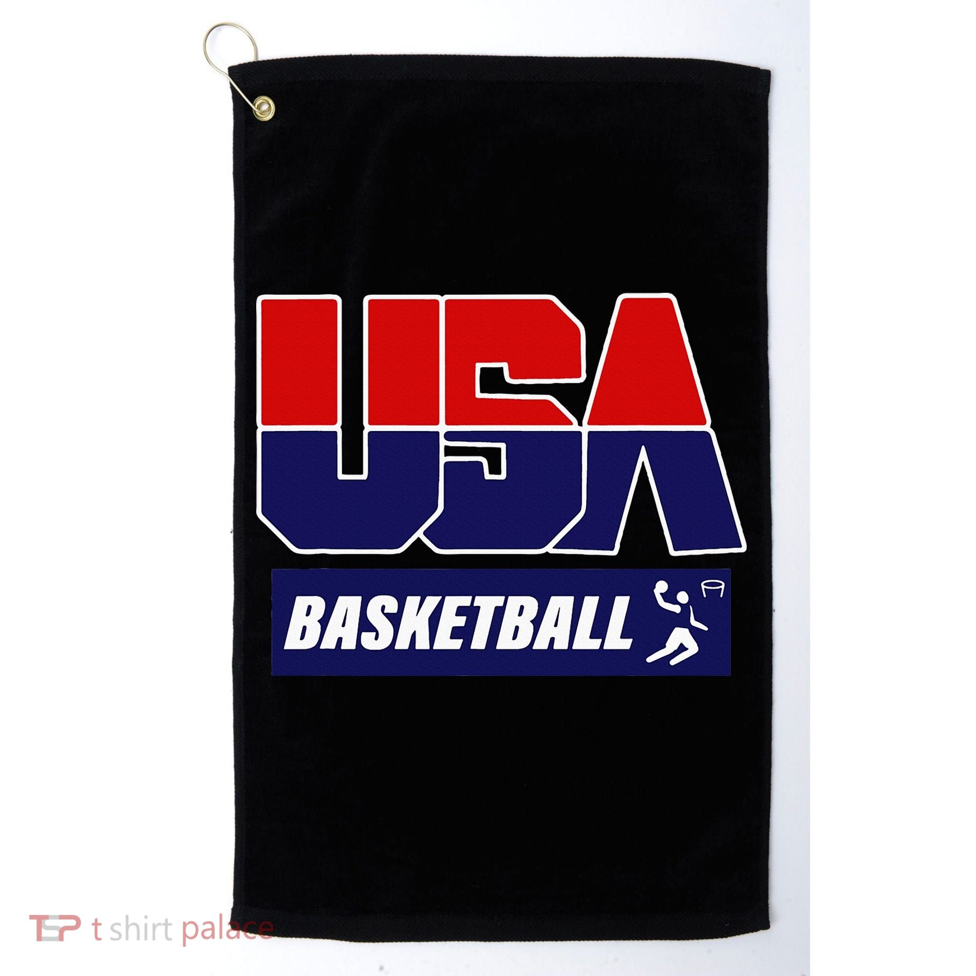 Basketball 2024 Usa Golf Towel