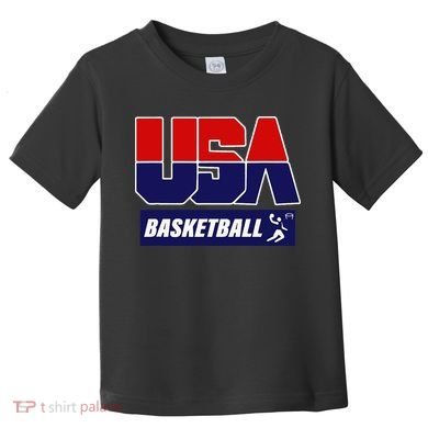 Basketball 2024 Usa Toddler T-Shirt