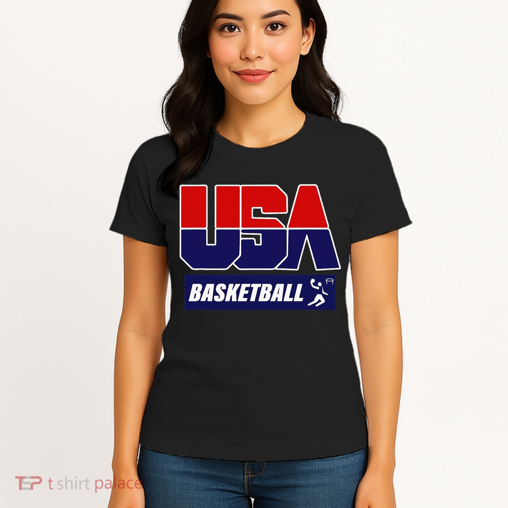 Basketball 2024 Usa Women's T-Shirt