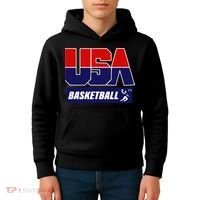 Basketball 2024 Usa Kids Hoodie thumb 4
