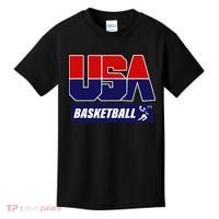 Basketball 2024 Usa Kids T-Shirt thumb 0