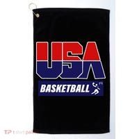 Basketball 2021 Usa Golf Towel thumb 0