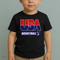 Basketball 2021 Usa Toddler T-Shirt thumb 2