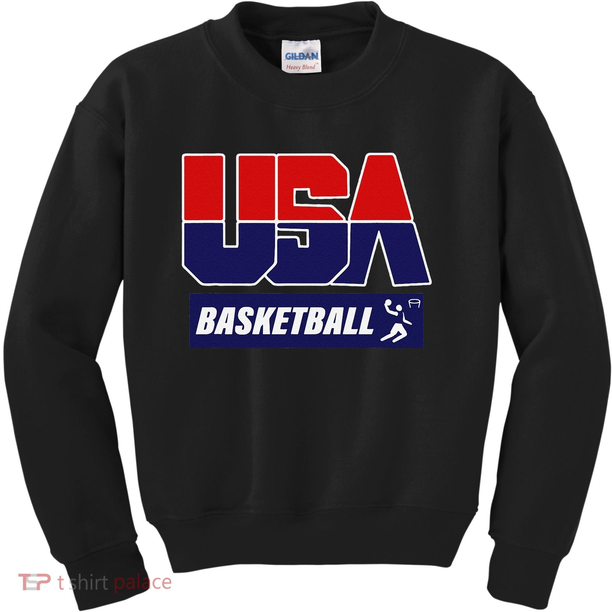Basketball 2021 Usa Kids Sweatshirt