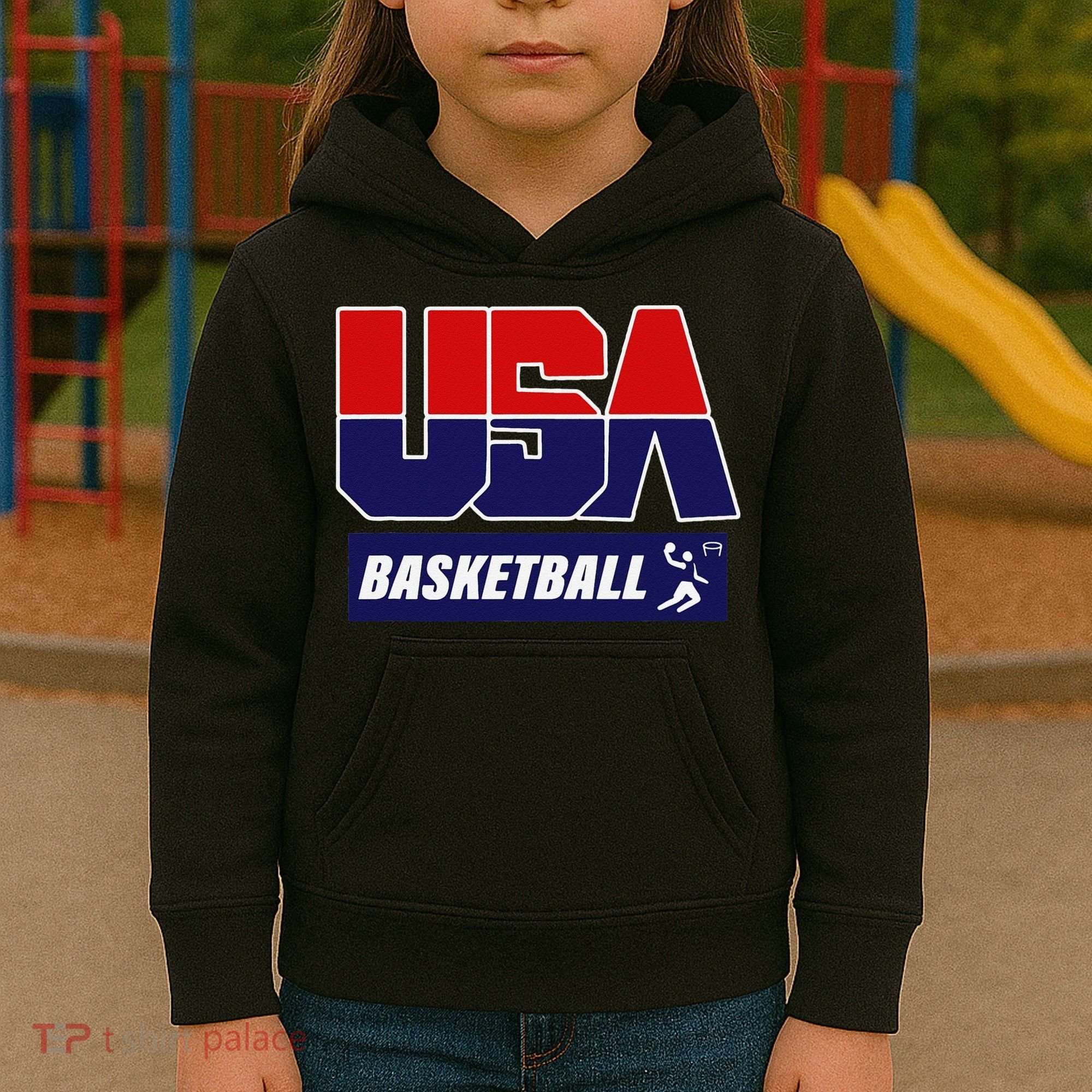 Basketball 2021 Usa Kids Hoodie