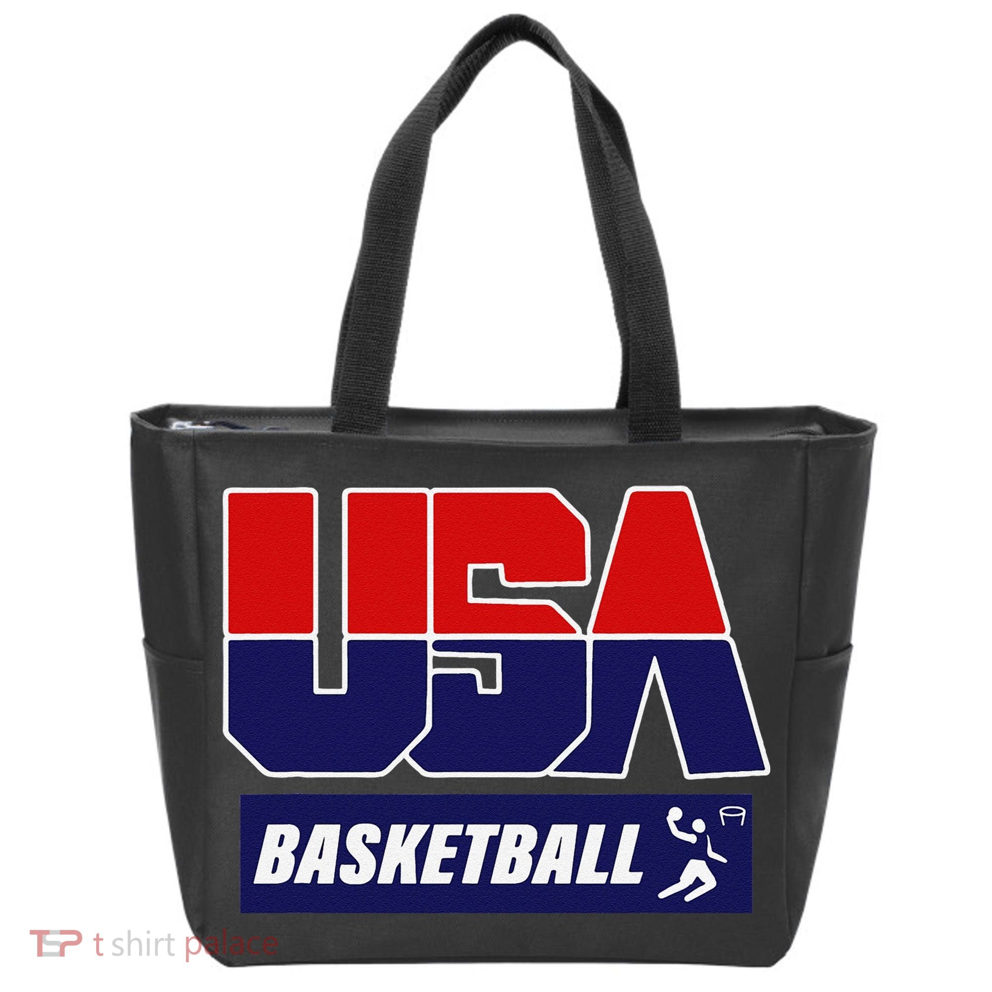 Basketball 2021 Usa Tote Bag
