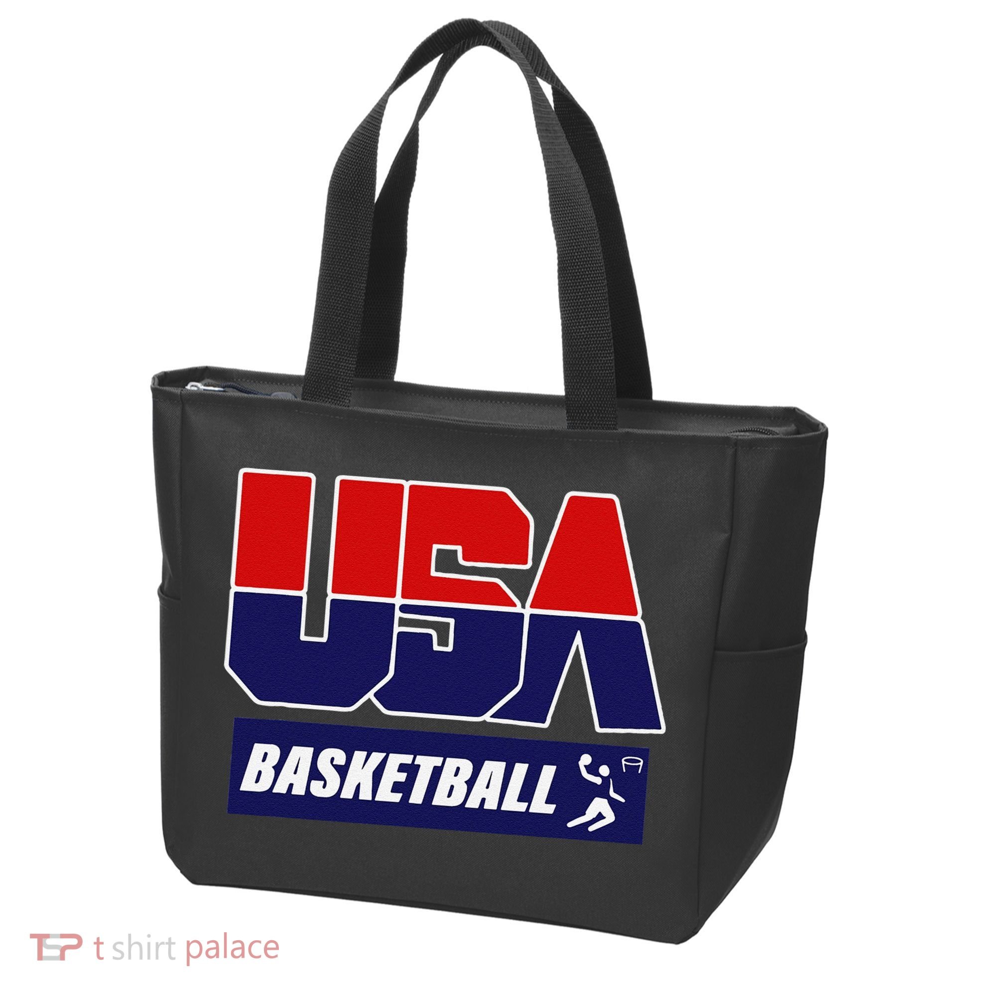 Basketball 2021 Usa Tote Bag
