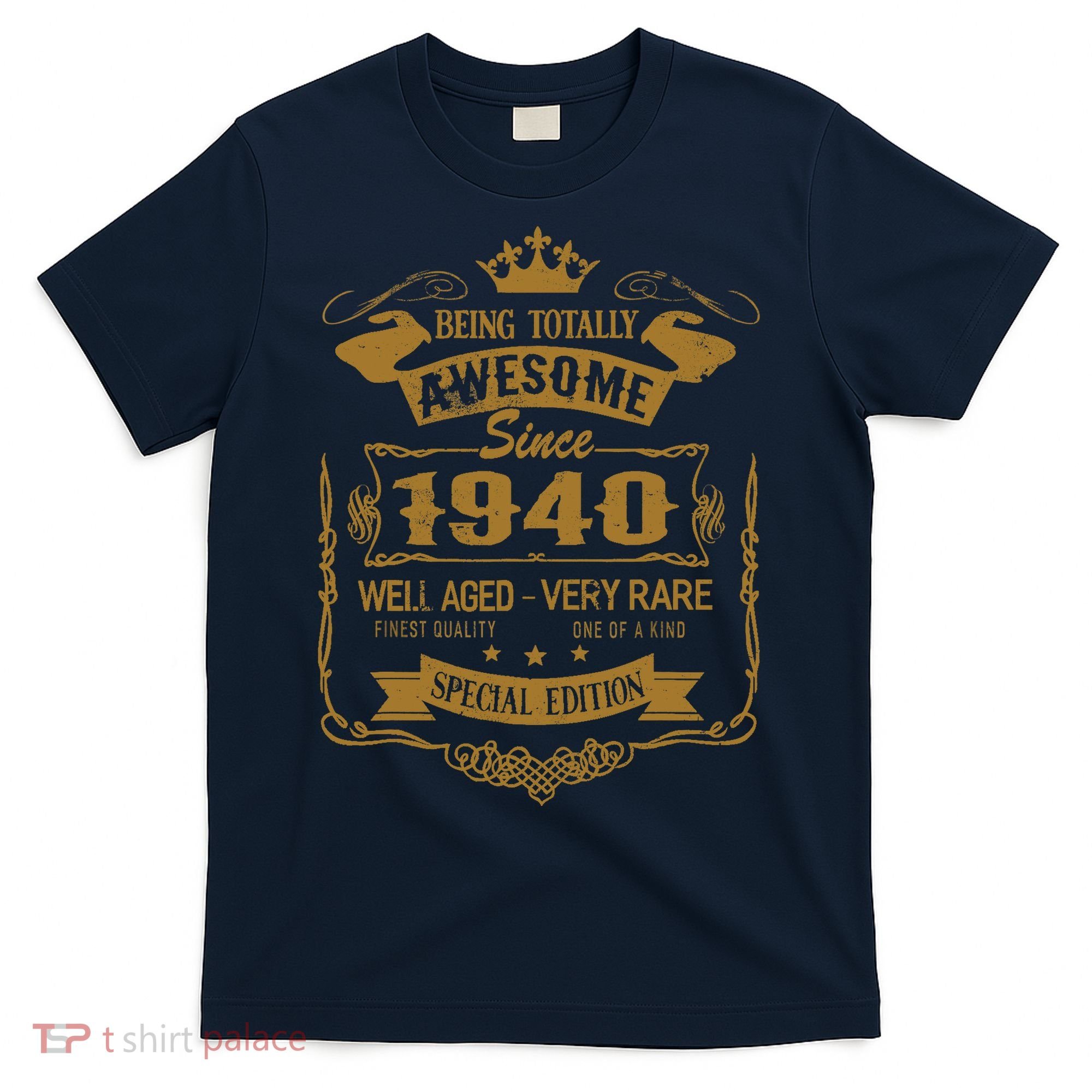 Birthday 365 Being Awesome Since 1940 Vintage Birthday Gifts T-Shirt