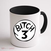 Bitch 3 Funny Halloween Drunk Girl Bachelorette Party Bitch Coffee Mug thumb 1