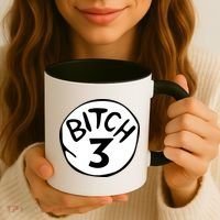 Bitch 3 Funny Halloween Drunk Girl Bachelorette Party Bitch Coffee Mug thumb 3