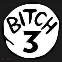 Bitch 3 Funny Halloween Drunk Girl Bachelorette Party Bitch Ornament thumb 1