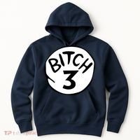 Bitch 3 Funny Halloween Drunk Girl Bachelorette Party Bitch Hoodie thumb 0