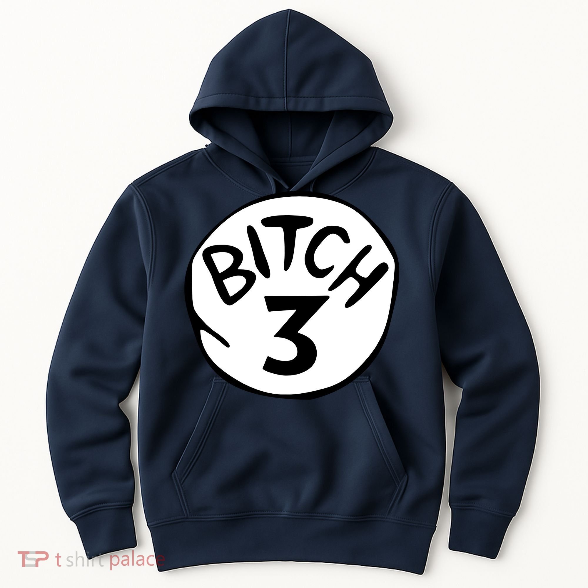 Bitch 3 Funny Halloween Drunk Girl Bachelorette Party Bitch Hoodie