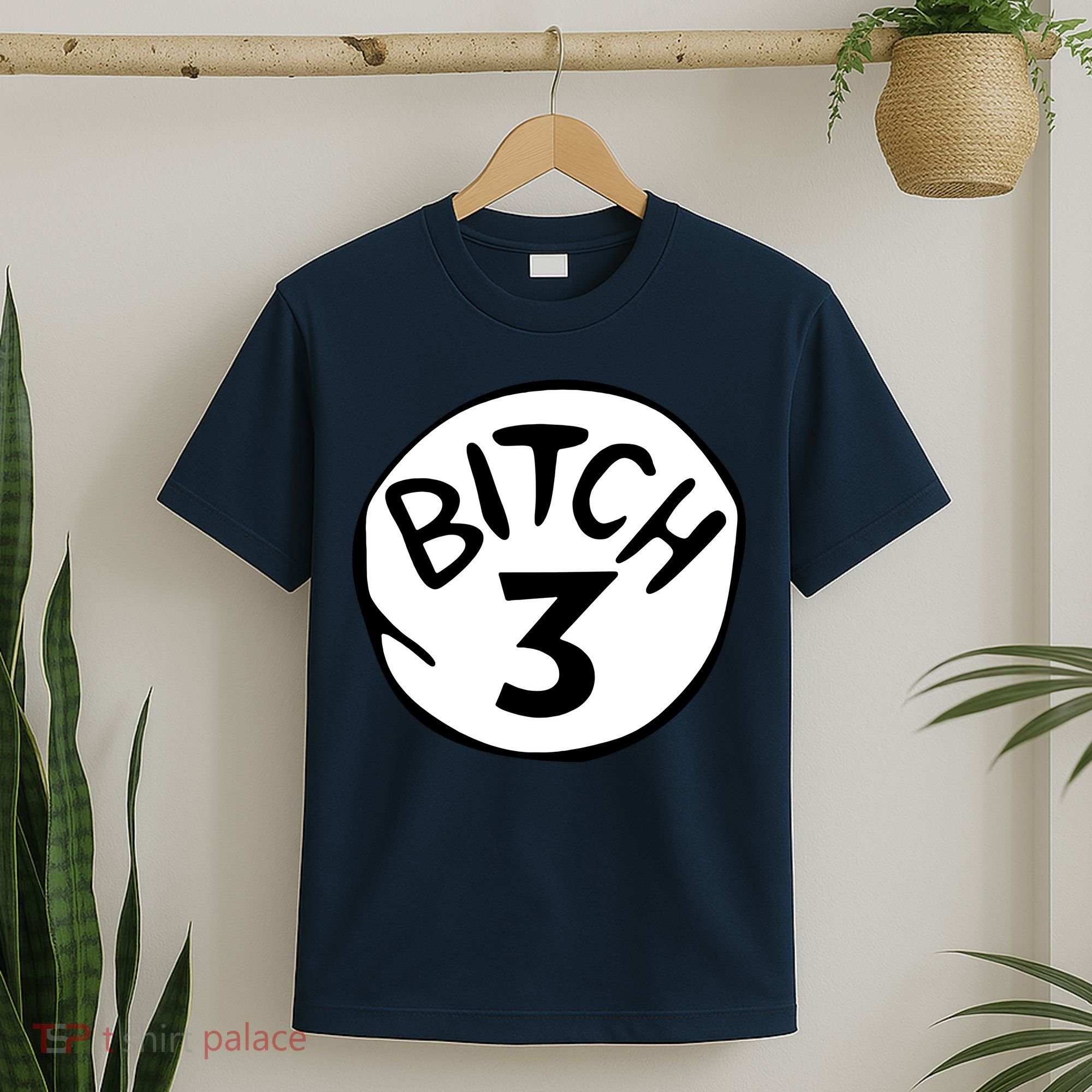 Bitch 3 Funny Halloween Drunk Girl Bachelorette Party Bitch T-Shirt