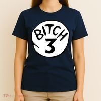 Bitch 3 Funny Halloween Drunk Girl Bachelorette Party Bitch T-Shirt thumb 4