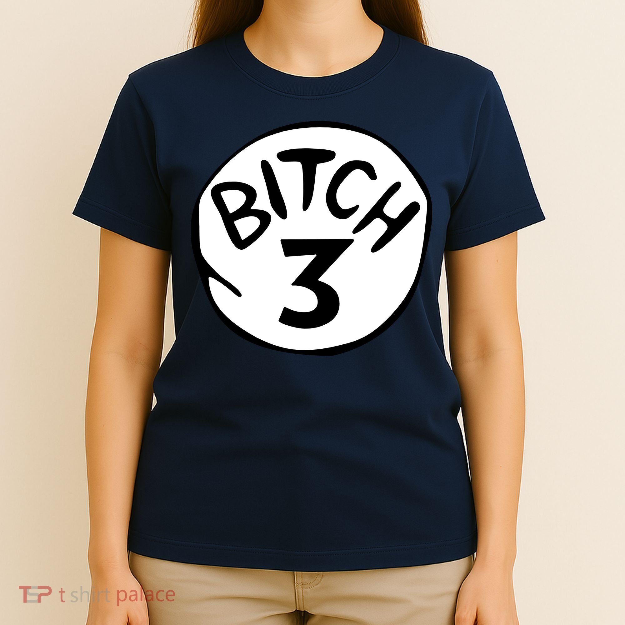 Bitch 3 Funny Halloween Drunk Girl Bachelorette Party Bitch T-Shirt