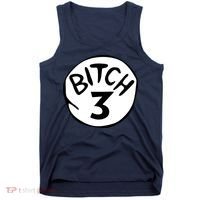 Bitch 3 Funny Halloween Drunk Girl Bachelorette Party Bitch Tank Top thumb 0