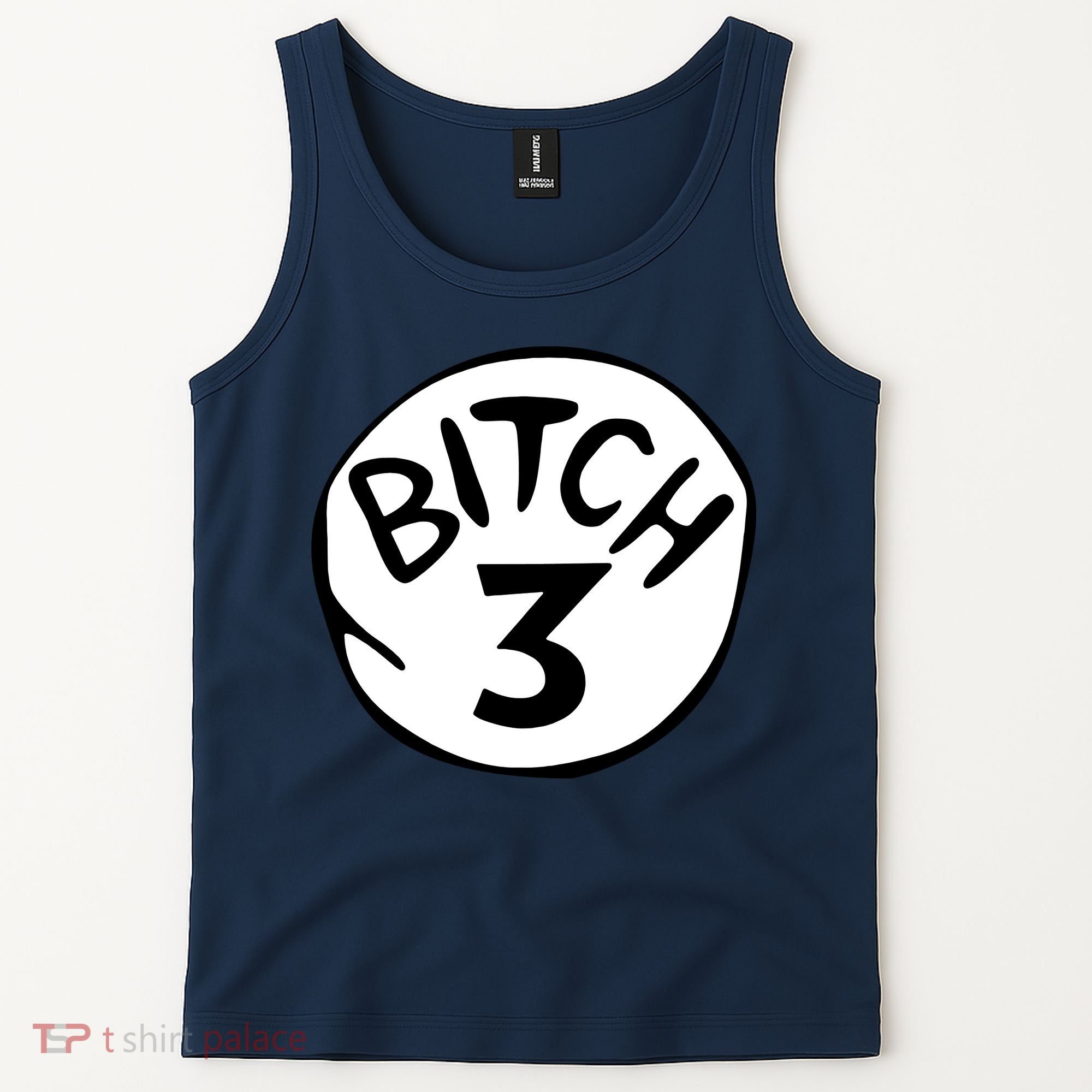 Bitch 3 Funny Halloween Drunk Girl Bachelorette Party Bitch Tank Top