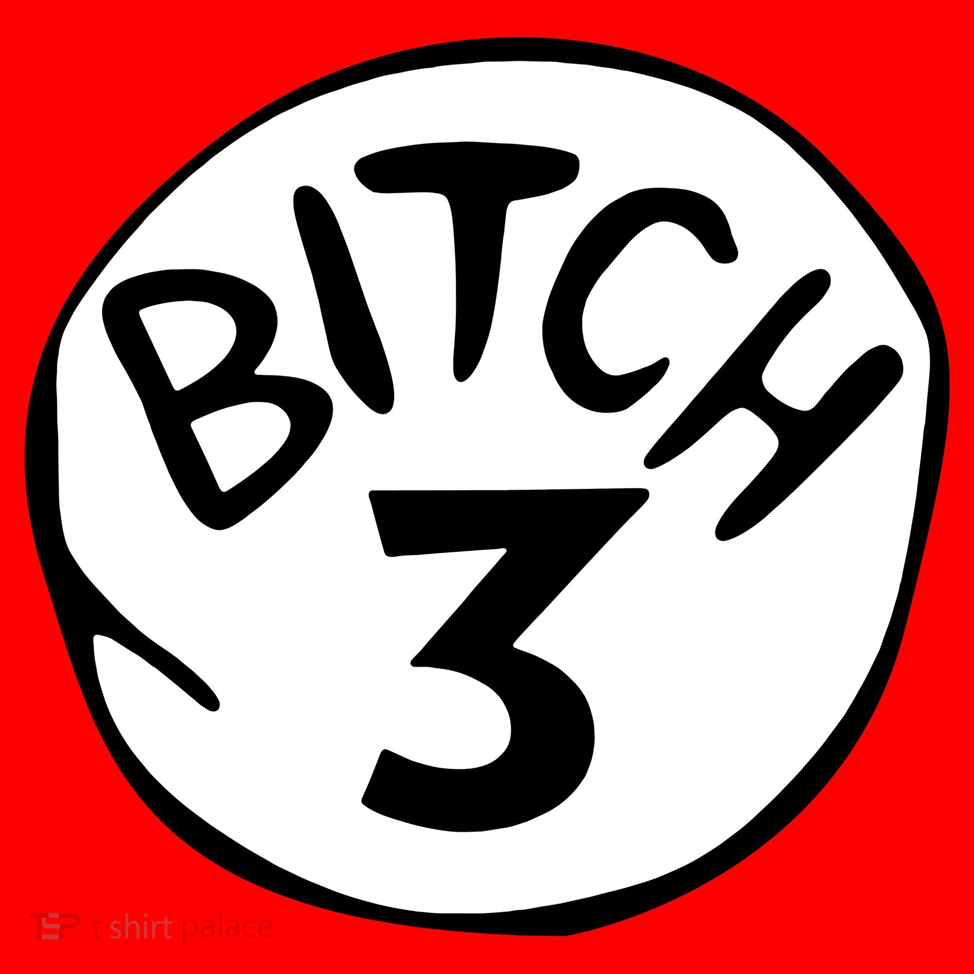 Bitch 3 Funny Halloween Drunk Girl Bachelorette Party Bitch Santa Hat