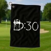 Beer 30 Funny T For Beer Drinkers Golf Towel thumb 1