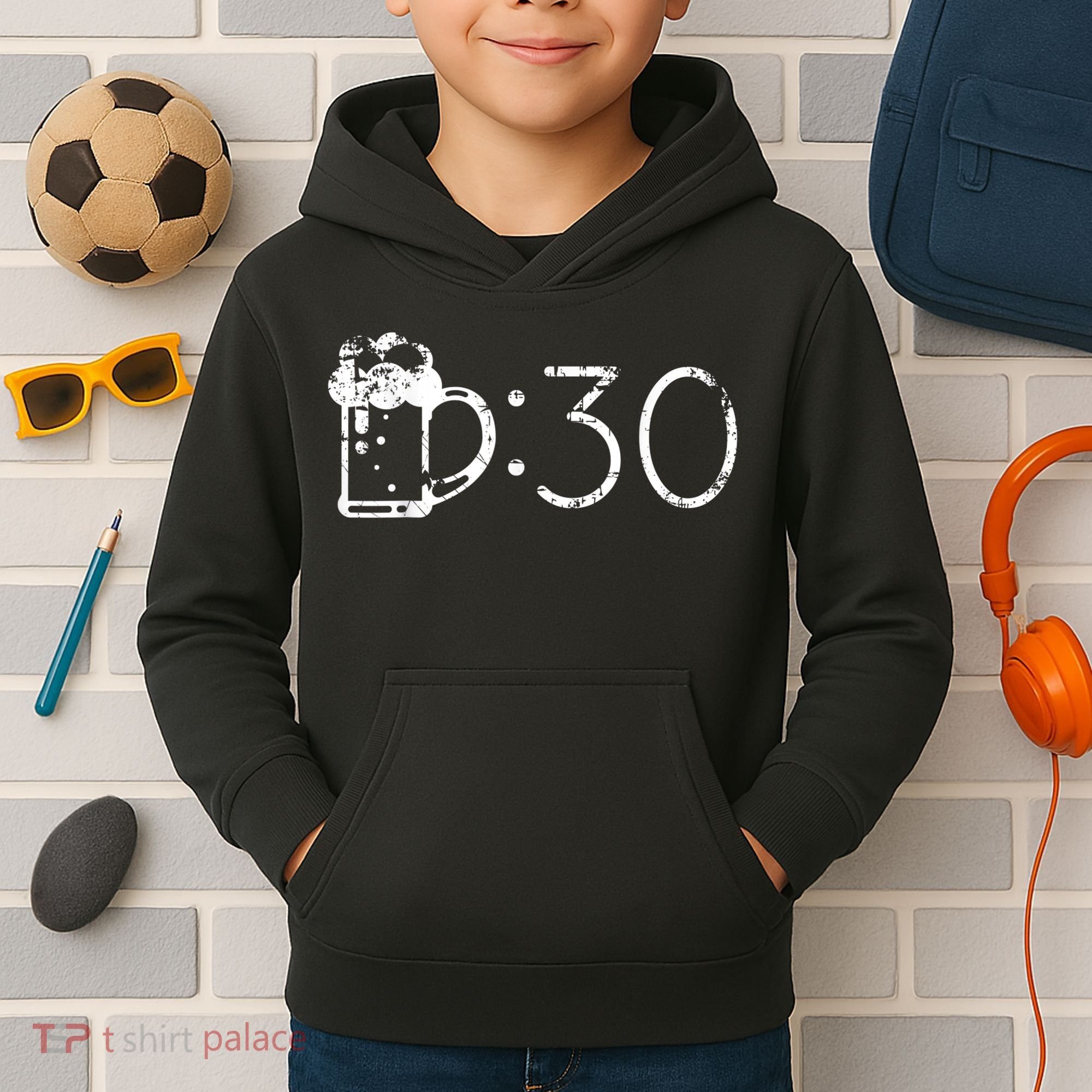 Beer 30 Funny T For Beer Drinkers Kids Hoodie