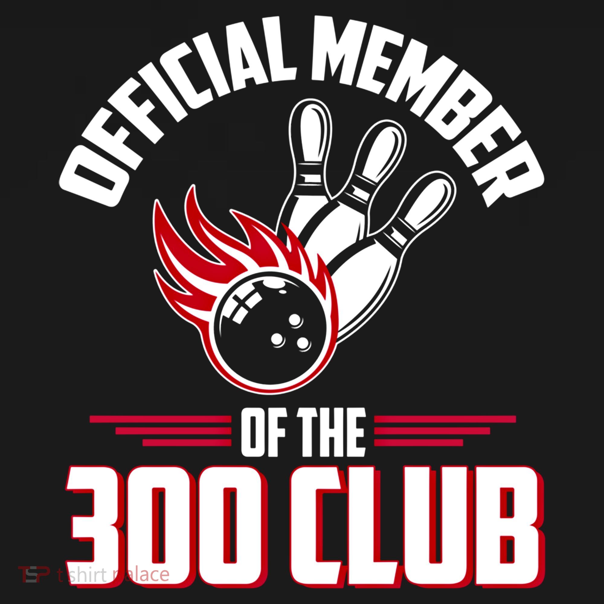 Bowling 300 Great Gift 300 Club Member Funny Bowler Gift Women's Tank Top