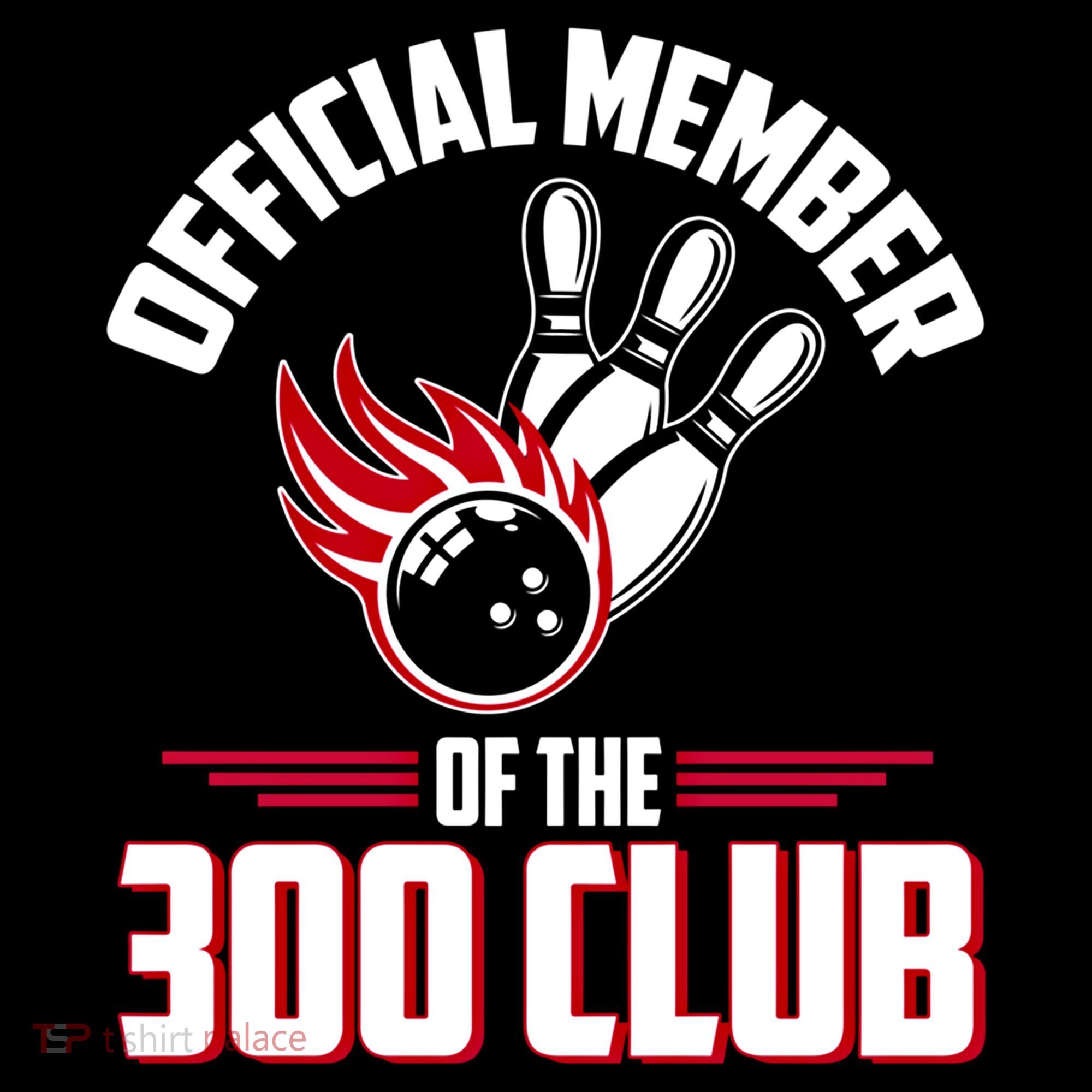 Bowling 300 Great Gift 300 Club Member Funny Bowler Gift Kids Colorblock Raglan Jersey