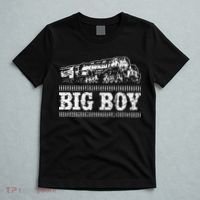 Big 4000 Classic Steam Locomotive Vintage American Train T-Shirt thumb 5