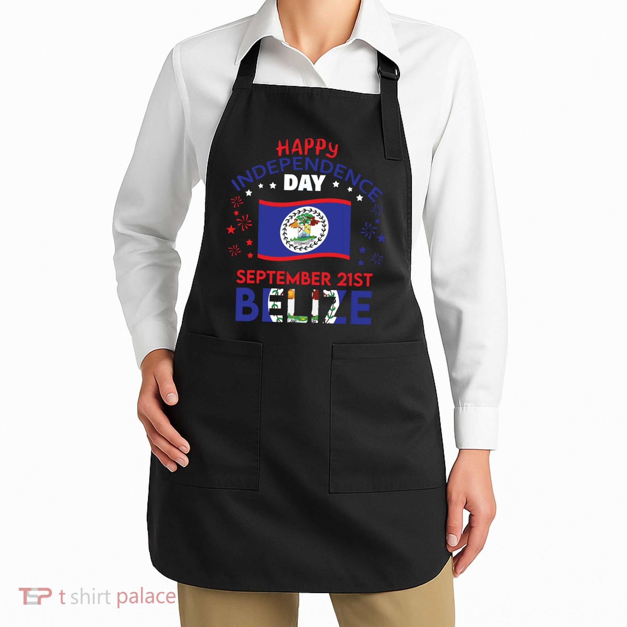 Belize 43rd Independence Day Belizean Pride Belize Flag Apron