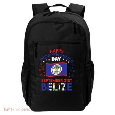 Belize 43rd Independence Day Belizean Pride Belize Flag Backpack