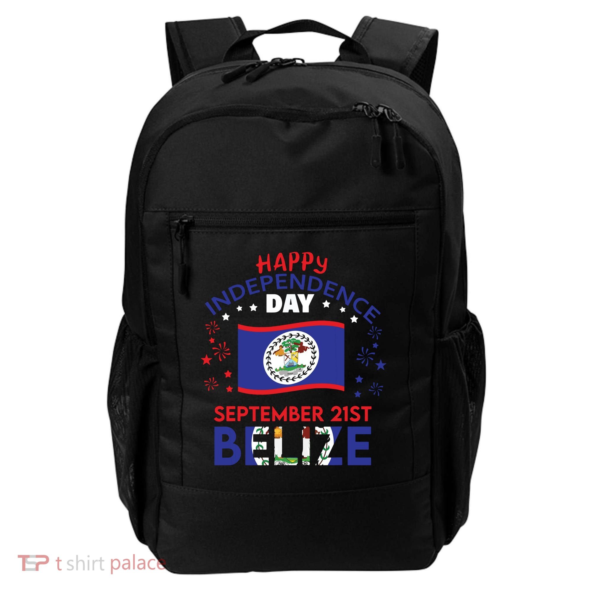 Belize 43rd Independence Day Belizean Pride Belize Flag Backpack