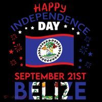 Belize 43rd Independence Day Belizean Pride Belize Flag Button thumb 1