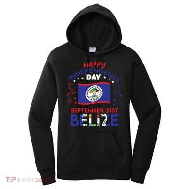 Belize 43rd Independence Day Belizean Pride Belize Flag Women's Hoodie