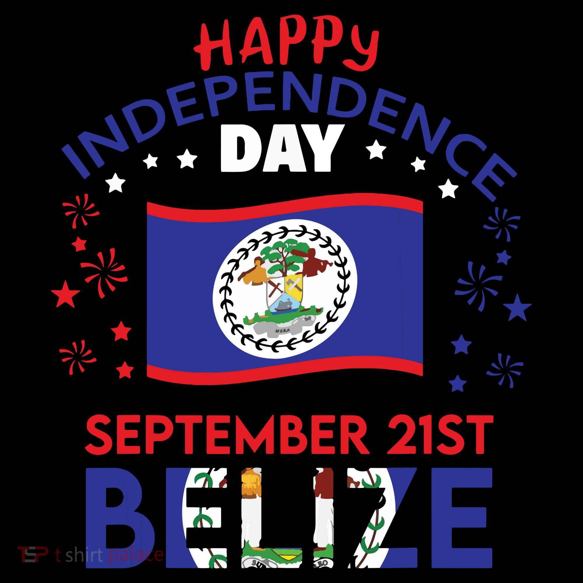 Belize 43rd Independence Day Belizean Pride Belize Flag Mousepad