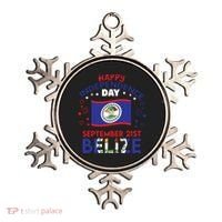 Belize 43rd Independence Day Belizean Pride Belize Flag Ornament thumb 0
